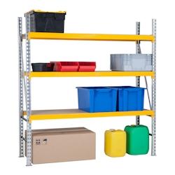 Rayonnage Mi-Lourd Prorack - Elément départ - 80 x 200 x 210cm PROVOST - gris acier 317070716_0