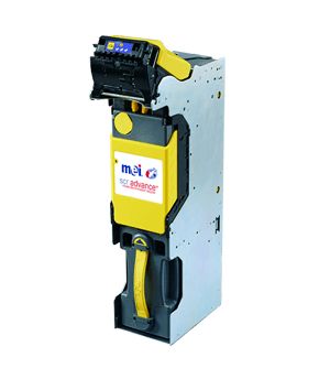 Monnayeur automatique robuste en acier - personnalisable - Cash Defender avec contrôle de faux billets et pièces_0