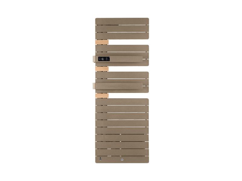Sèche-serviettes connecté Allure Virtuose 1750W Sable/Chêne Mat à gauche - Thermor - 483133_0