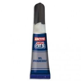 SUPER GLUE COLLE GEL EN TUBE DE 3G SUPERGLUE3 PROGRESSIVE