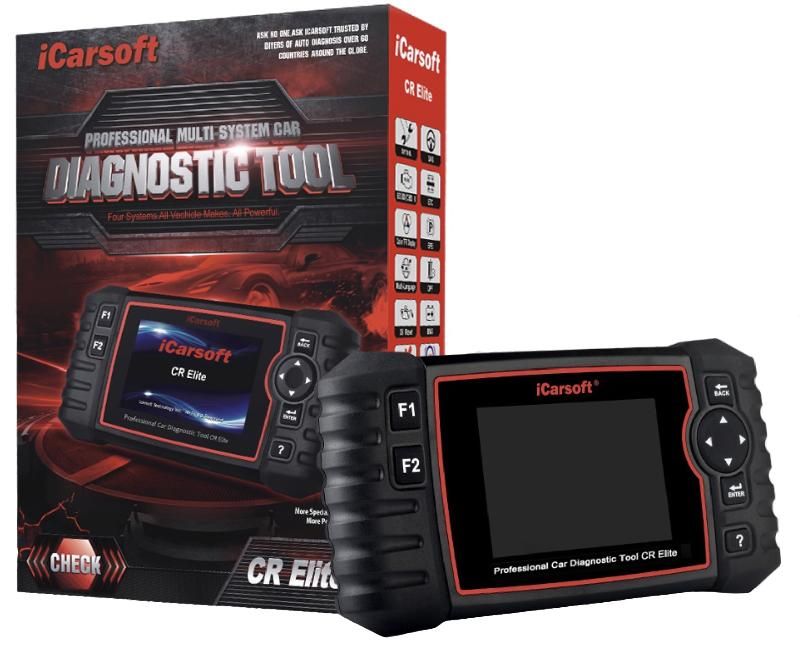 Valise diagnostic automobile multimarques icarsoft cr elite - obd2 pro