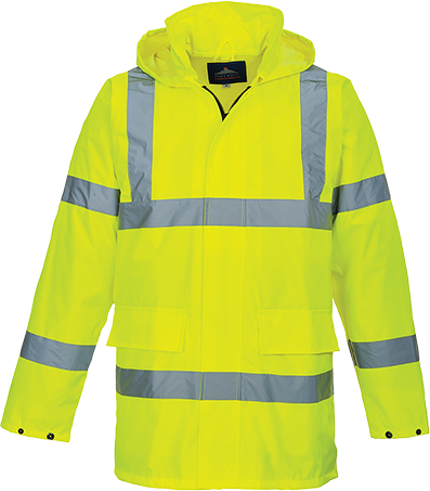 Veste de pluie lite traffic jaune s160, l_0