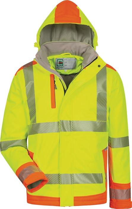 Veste softshell de signalisation Rickmer taille XL jaune/orange 100 % PES ELYSEE_0