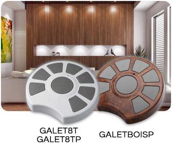 YOKIS GALET8T TELECOMMANDE GALET 8 TOUCHES