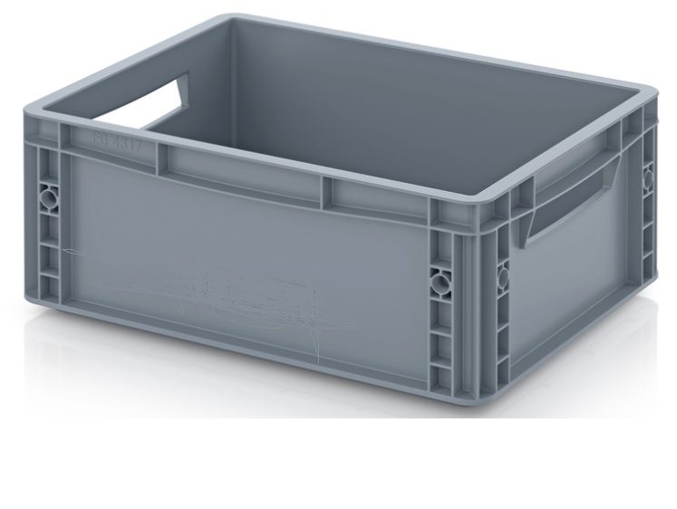 Bac en plastique gerbable - volume : 15 litres - 400 x 300 x 170h mm_0