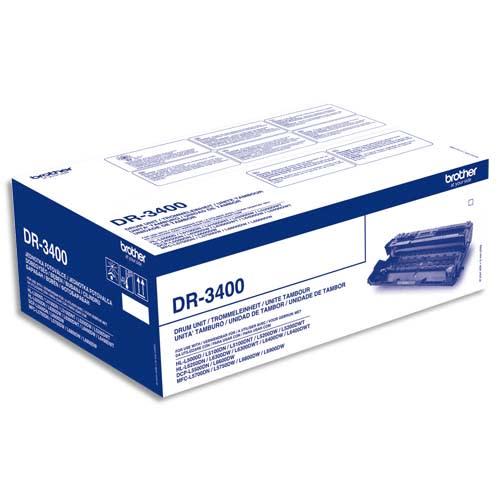 Brother tambour laser DR3400 - Compatible avec imprimantes BROTHER DCP, HL et MFC_0