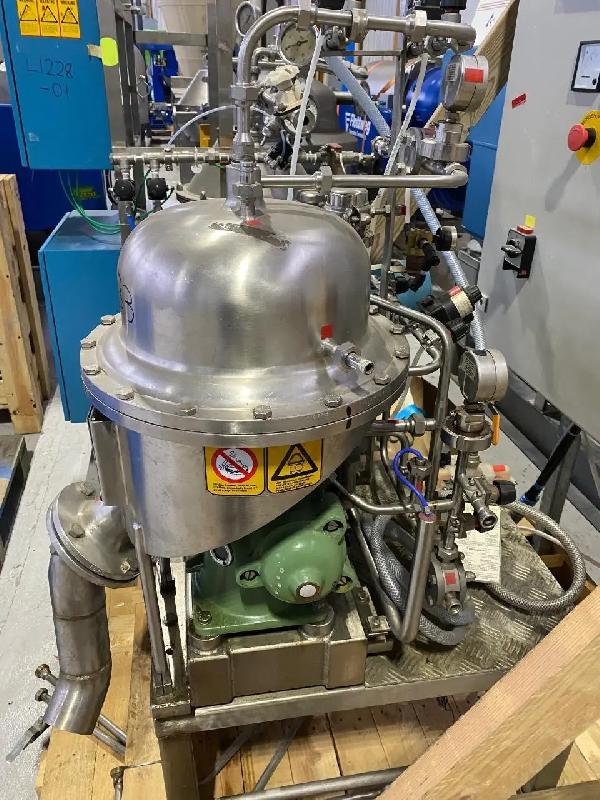 Centrifugeuse à plateau en acier inoxydable westfalia csa1-06-475 d'occasion - référence                        :                         e0015_0