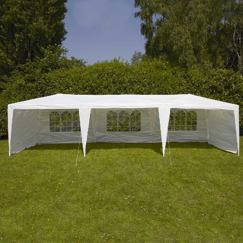 Chapiteau de réception 3x9m - Bâche 180g/m² - Structure en acier époxy_0
