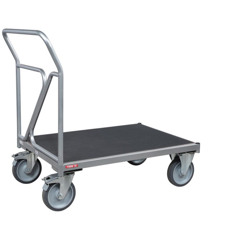 Chariot à dossier amovible avec plateau antidérapant_0