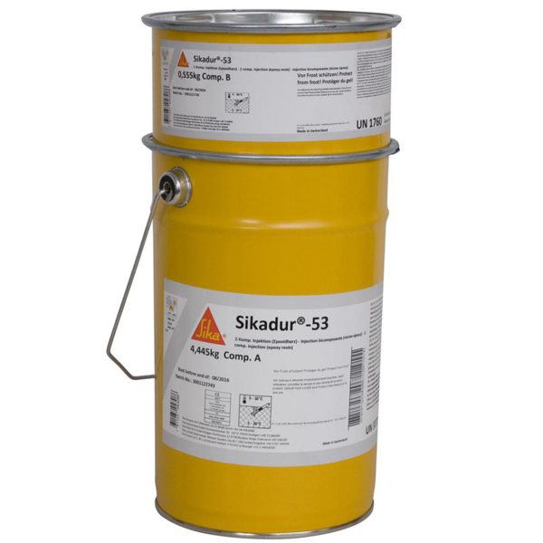 COLLE SIKA À BASE DE RÉSINE EPOXY SIKADUR 53 KIT DE 5KG