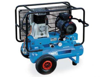 Compresseur air 3 CV ABAC - Cuve 2x11L - Débit réel 19 m3/h - Monophasé 230V_0