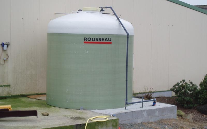 Cuve engrais liquide simple paroi – 15 m3 - Ø 2.33 m - Hauteur 3.89 m - Garantie 10 ans - Fabrication Française - 330145_0
