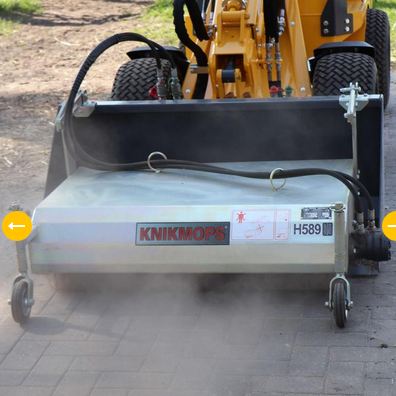 Godet balayeur - balayeuse adaptable avec cuve collectrice - Largeur 1,00 m pour KM 80/90/100/120/130_0