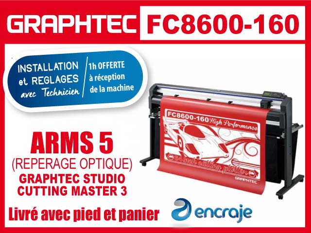 Graphtec fc8600-160 + pied et panier_0