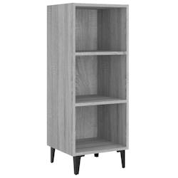 Helloshop26 - Buffet bahut commode armoire meuble de rangement organisateur cuisine salle de séjour salon sonoma 34,5 x 32,5 x 90 cm 02_0036294 - 300_0