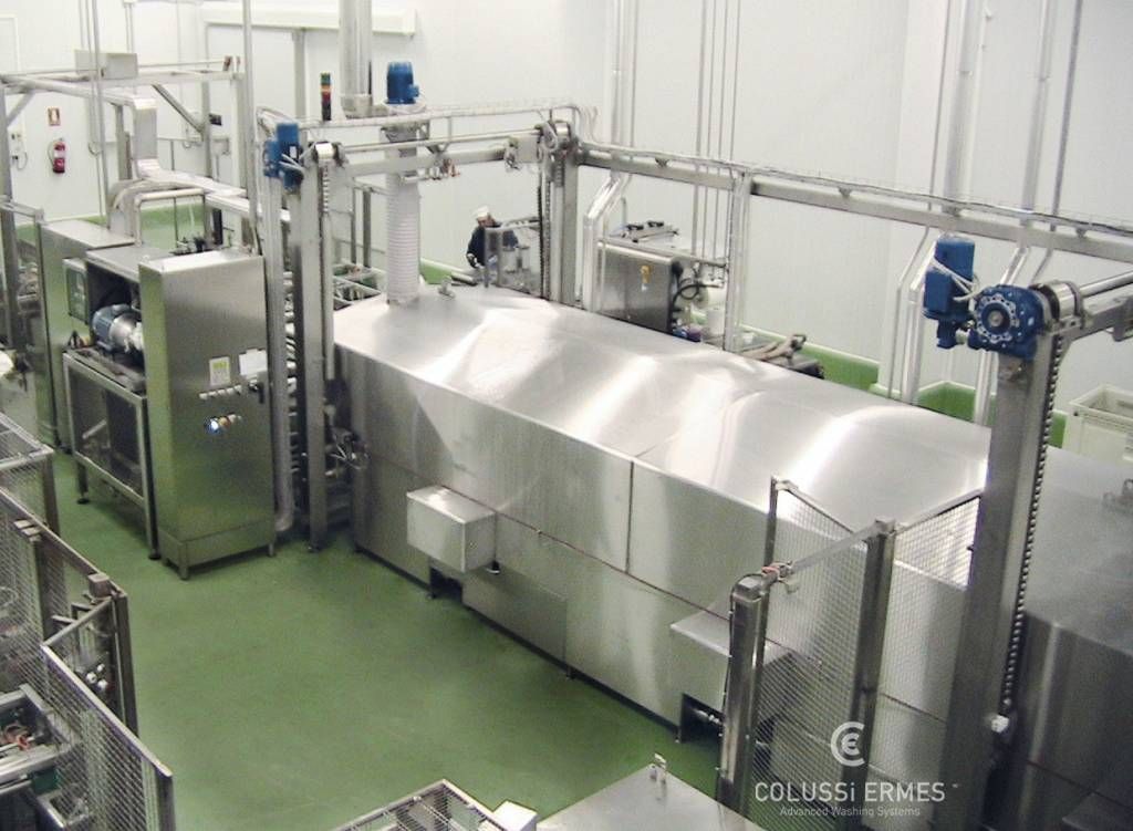 Lavage moules jambon - laveuses industrielles alimentaires - colussi ermes - flexibles et complètement automatiques_0