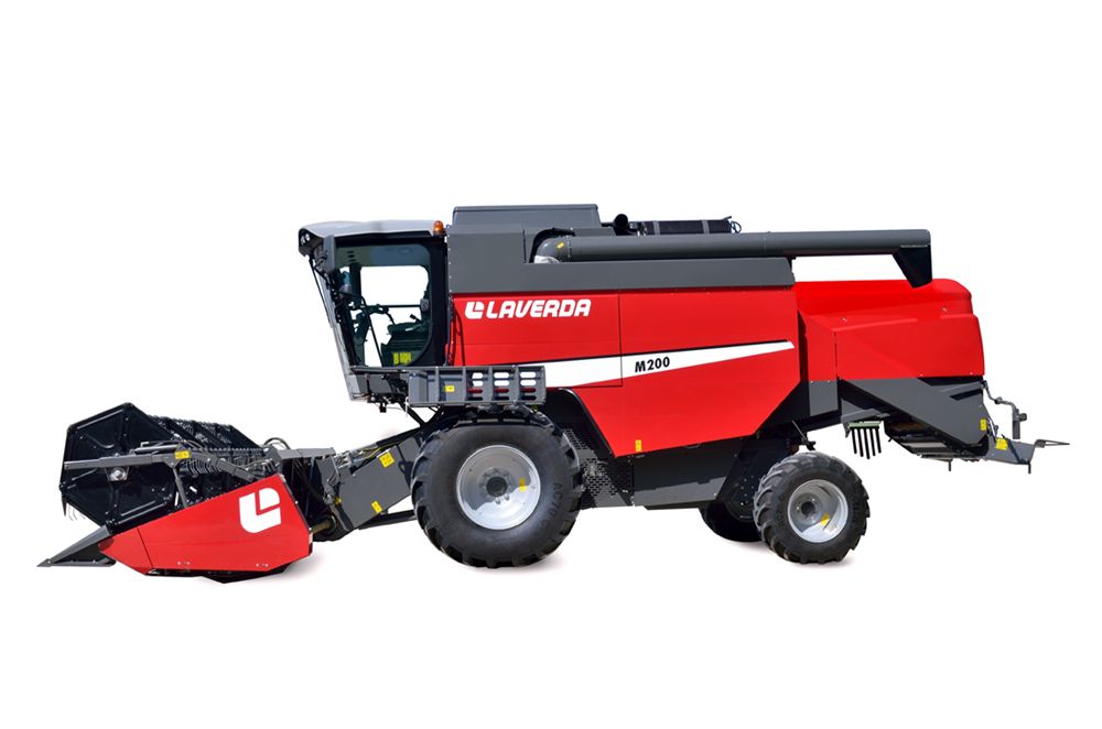 Moissonneuse batteuse M200 - Laverda - 6500 litres - largeur de coupe jusqu'à 7,60m - moteur 160kW_0
