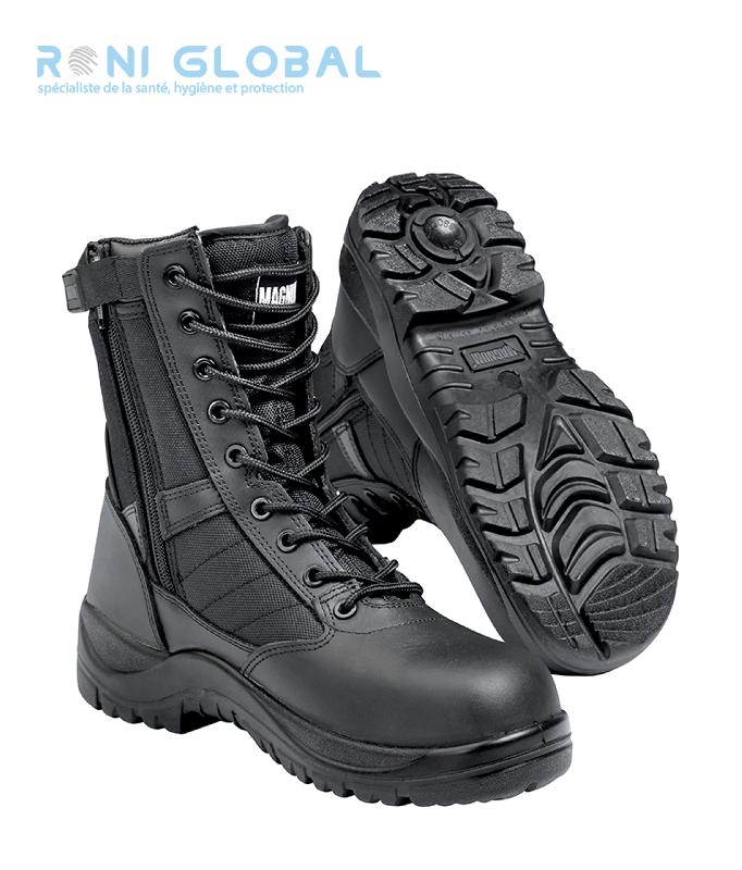 Ranger de sécurité anti-dérapant et anti-abrasion en cuir/nylon SB E FO SRA - Magnum Centurion Coquée 8.0 Cityguard - Norme EN ISO 20345 : 2011_0
