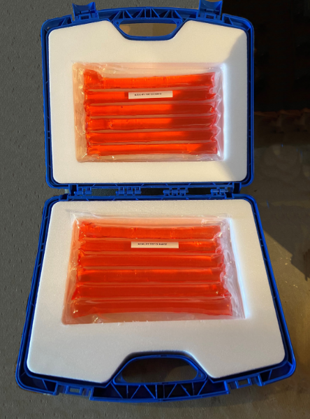 Mallette de transport (L) 33 x (l) 26,5 x (h) 8 cm conçue pour le transport de produits sensibles - ISOS® 05_0