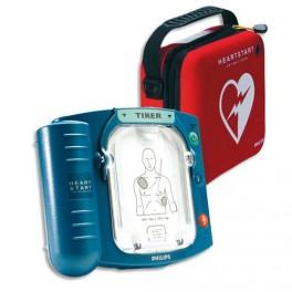 PHILIPS DÉFIBRILLATEUR HEART START HS1 GRAND PUBLIC SEMI-AUTOMATISÉ AVEC HOUSSE SLIM