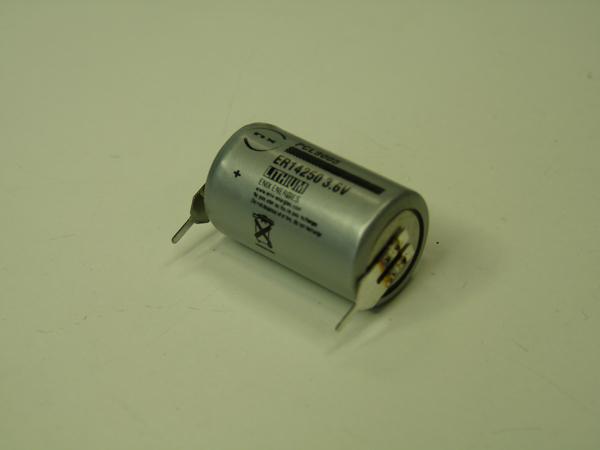 PILE LITHIUM ER14250H 1/2AA 3.6V 1200MAH P2_0