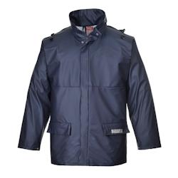 Portwest - Veste de pluie multi risques SEALTEX FR Bleu Marine Taille 2XL - XXL bleu 5036108208241_0