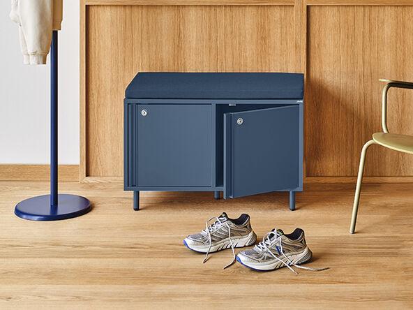 2 Casiers de rangement bas Locker Plus coloris tendances_0