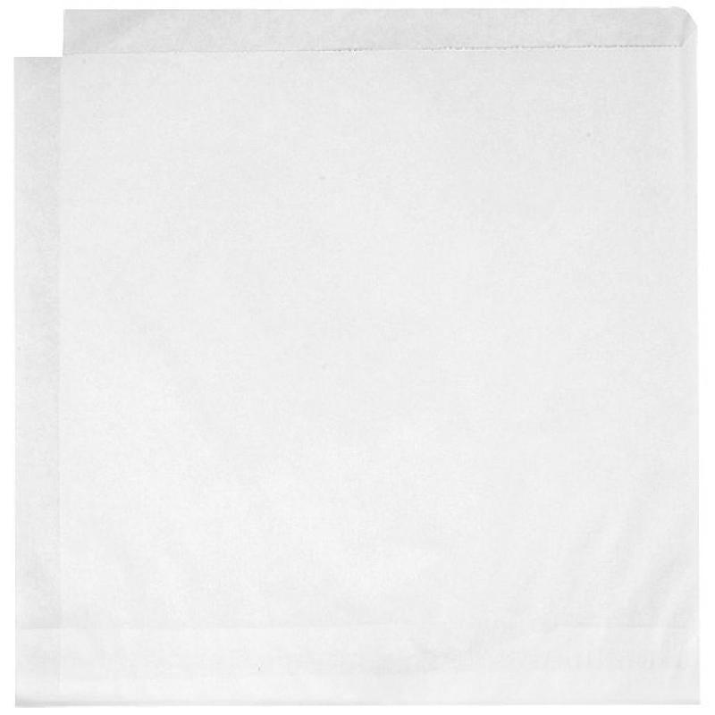 Papstar 14300 blanc 25 x 30 centimeter 500 feuilles Papier anti-graisse pour sandwiches