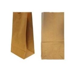 Sac papier SOS brun 18+11x34 cm - Vendu par 500 - 3760365406271_0
