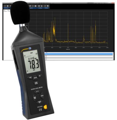 Sonomètre de classe 2, avec mémoire de 32000 valeurs - PCE-322ALEQ - PCE INSTRUMENTS_0