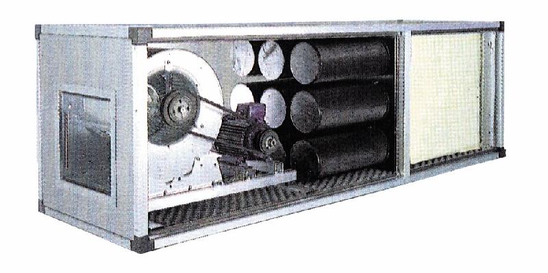 Unité filtrante et désodorisant avec moteur par transmission, 3000 m³/h - DCZ0003_0