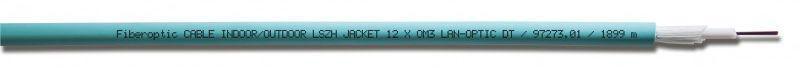Fibre optique - câble 12 x OM3 LSZH indoor/outdoor 100m - LANVIEW W126147439_0