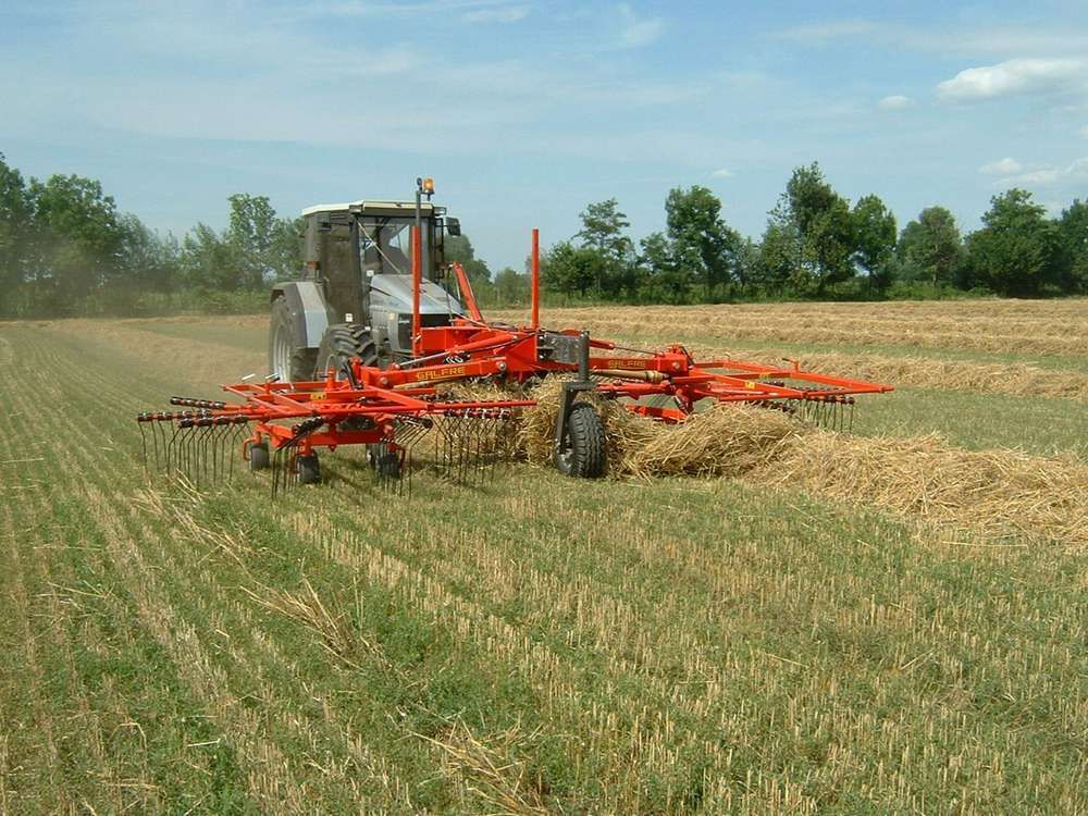 AG 420/12 - Andaineur circulaire double - Galfrè Domenico - 4,20m - 12 bras - 25HP_0