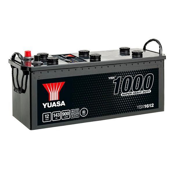 BATTERIE CAMION YUASA YBX1612 12V 143AH 900A_0