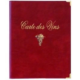 CARTE DES VINS 19 ARTMENU : CARTE DES VINS  25 CM EXPANSÉ 1900 (VENDU À L'UNITÉ)