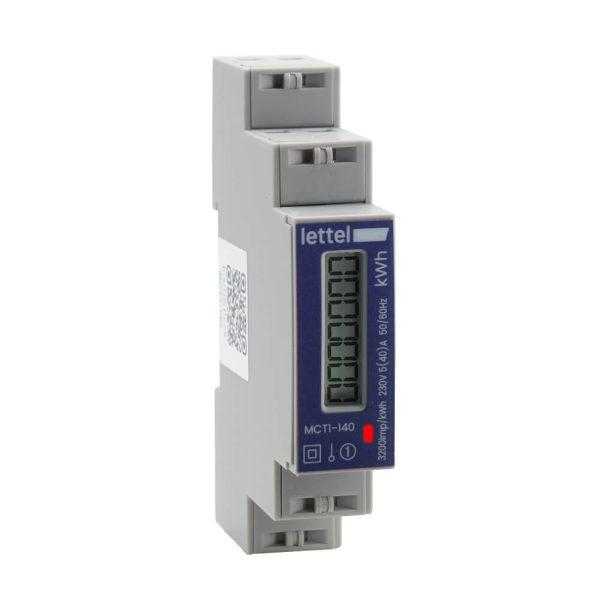 Compteur d'énergie multi-mesures monophasé 40A direct - Communication Modbus - LETTEL - MCT1-140_0