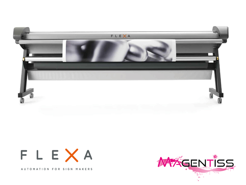 Coupeuse électrique fiable et rapide à pédale pour matériaux souples - Flexa Extrim - 3 modèles jusqu'à 3,6m de largeur_0