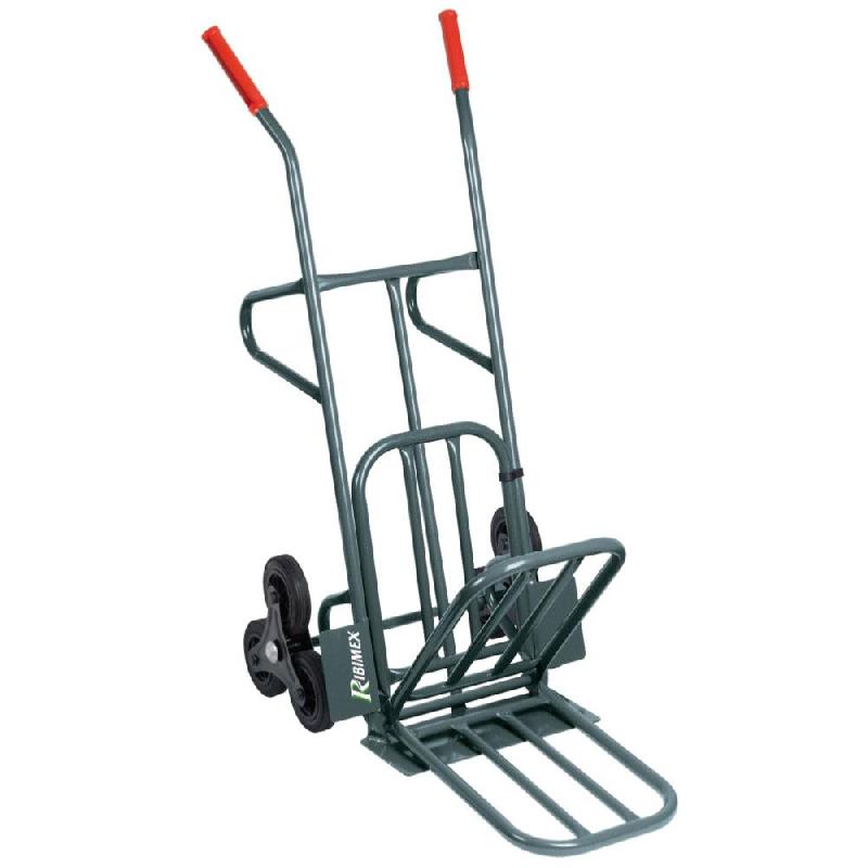 Diable de manutention 6 roues 200 kg - PRCD6R - Qualité professionnelle, idéal pour escaliers_0