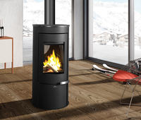 Dover - Poêle à bois en vermiculite, Flamme Verte 5 étoiles, puissance 9,4 kW - Garantie 5 ans_0