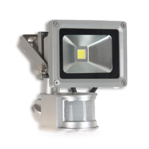 Éclairage de chantier - Projecteur LED COB avec détecteur, 10W, 112°, 860 lm, 3000K - Vision El_0