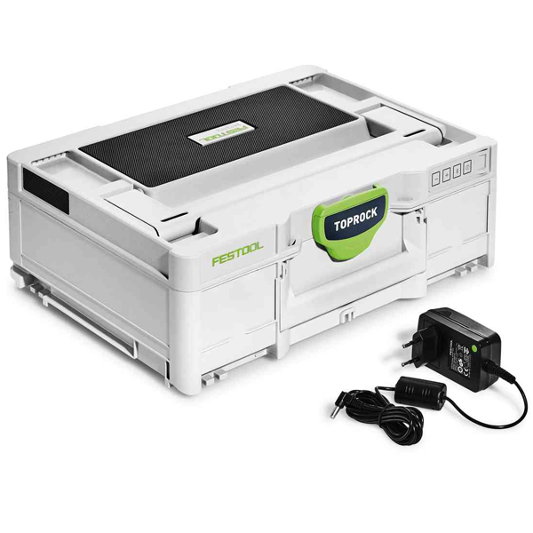 ENCEINTE DE CHANTIER CONNECTÉE BLUETOOTH® FESTOOL EN SYSTAINER TOPROCK SYS3 BT20 M 137