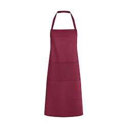 KARLOWSKY,Tablier bavette, sans poche, bordeaux , - rouge 4040857844385_0