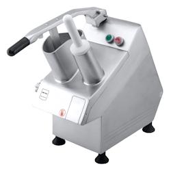 METRO PROFESSIONAL Coupe-légumes GVC1002, Aluminium/Inox, 25,76 x 64,26 x 55,34 cm, 550W, 230V, 290 t/min, incl.5 lames en acier inoxydable, argenté_0