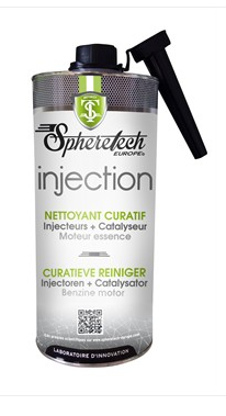 Nettoyant curatif injecteurs et catalyseurs SPHERETECH 1,5 L - Référence 884355 - Convient à tous les moteurs essence_0