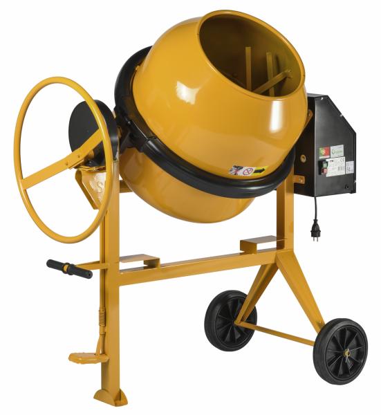 Performance 200 - Bétonnière électrique professionnelle 220/240 V 50 Hz - 180L, capacité malaxage 150L_0