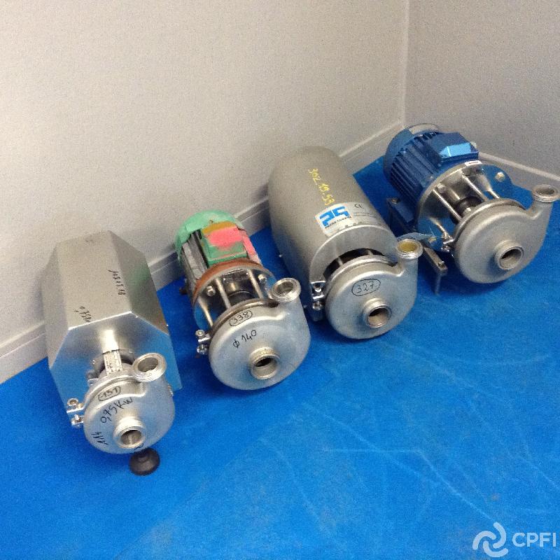 Pompe centrifuge Pierre Guerin-Packo - Acier inoxydable - Débit et pression variables - Modèles C114, C216, C218, C328, C428_0