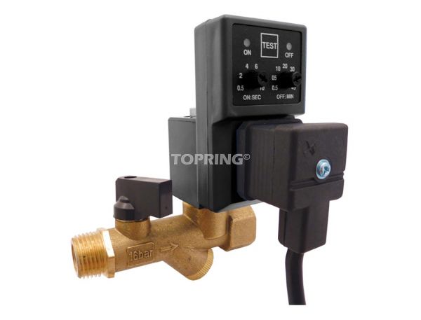 Purgeur automatique électronique - Topring - pression maximale 230 PSI - réf. 59.345.10_0