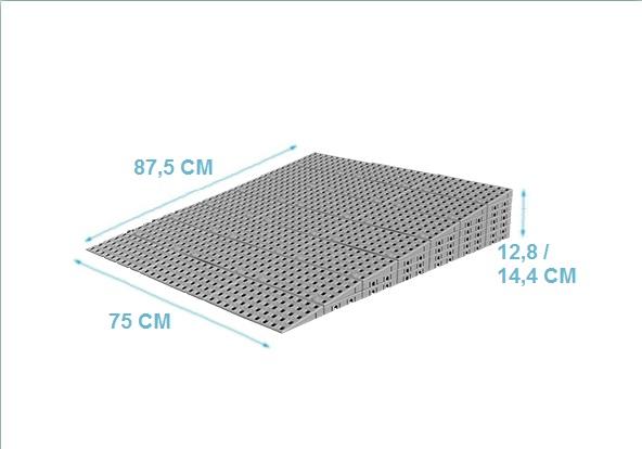 RAMPE D'ACCÈS POUR PMR (75 À  100 CM) KIT 8_0