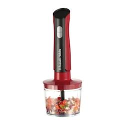 Russell Hobbs Mixeur Plongeant - Russel Hobbs - Desire Red - 500 W - 2 Vitesses + Pulse - Rouge - 5038061162929_0