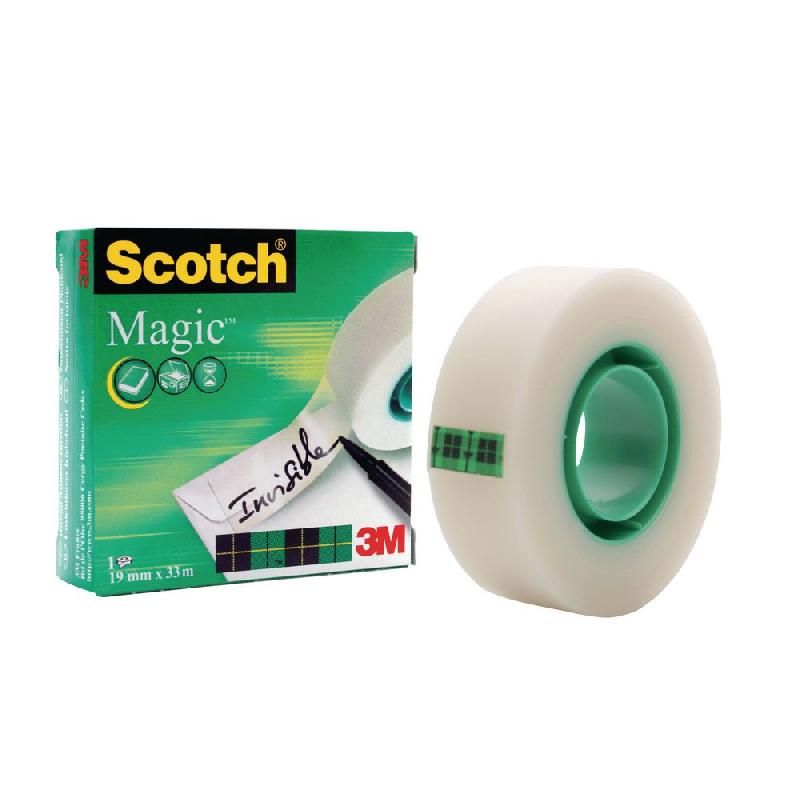 SCOTCH® RUBAN TRANSPARENT MAGIC™ 19 MM X 33 M